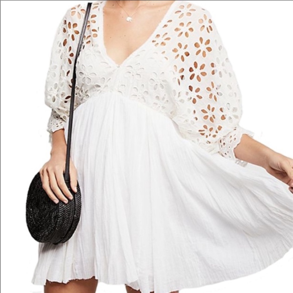 Free People Bella Note Eyelit Mini